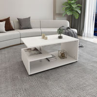 Ensemble table basse et meuble TV en bois moderne - Meubles de salon durables et écologiques