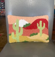 Desert Cactus drôle broderie taie d'oreiller à la main Rectangle crochet oreiller pour la décoration de maison ou d'hôtel de luxe