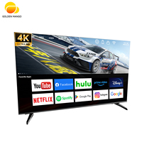 Téléviseurs LED Android en gros, 32, 43, 55, 65, 75, 85 pouces, Smart TV, fourniture d'usine pour les commandes en gros et les distributeurs