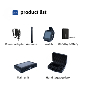 <span class=keywords><strong>Detector</strong></span> de Drones Portátil Raio de Detecção de 1,5km Tela Sensível ao Toque de 7 polegadas Faixa de Frequência de 70MHz-6,2GHz Suporta Drones FPV/DIY 7000mAh - Product Image 4