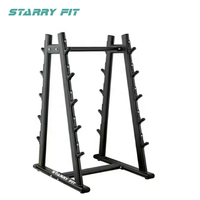 Support de barre stable pour équipement de fitness commercial, entraînement musculaire et musculation, rangement de poids
