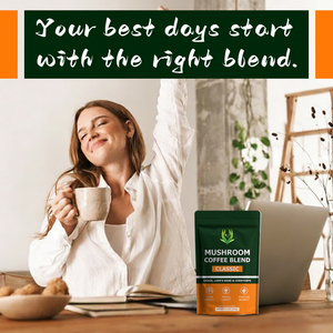 Hot Selling Mushroom Coffee Blend with Chaga Lion's Mane Cordyceps Supports Boost Mental Concentration Mushroom Coffee Powder - Product Image 5