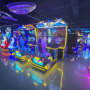 Máquina de Juego Arcade de Vuelo Comercial con Pantalla de 49 Pulgadas y 2 Asientos para Carreras de Autos y Vuelo - Product Image 4