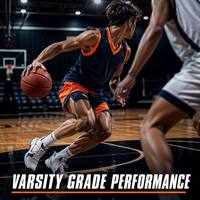 Ensembles de maillots de basketball réversibles personnalisés pour hommes, sublimation Dye-Lock, maille respirante 180 GSM, uniforme double face pour équipes universitaires (vente en gros)