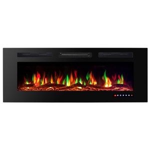 Caminetto Elettrico Decorativo a LED da Parete Stile Europeo 50-60 Pollici con Riscaldamento per Soggiorno - Product Image 6