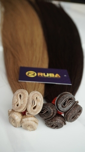 ต่อผมแท้คุณภาพสูงแบบเส้นตรงสองชั้น ไฮบริด จีเนียส เวฟท์  ราคาขายส่ง - Product Image 3