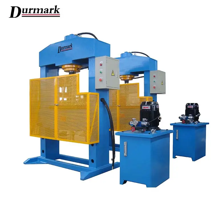 Manual/electric small gantry hydraulic press machine HP- 30tons with high quality from Anhui DURMARK.