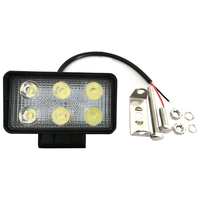 18 watts 4.5 pouces de longueur LED spot blanc lumière de travail pour camion