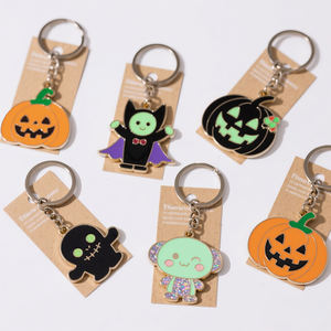 도매 사용자 정의 제조 업체 하드 에나멜 키 태그 개인화 된 모양의 열쇠 고리 사용자 정의 로고 아연 합금 로고 에나멜 금속 열쇠 고리 - Product Image 6