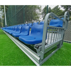 Sièges en plastique à dossier moyen pour gradins extérieurs en aluminium, chaises de stade métalliques pour intérieur, taille et <span class=keywords><strong>couleur</strong></span> personnalisables - Product Image 6