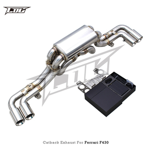 Scarico con Valvola Personalizzato per <span class=keywords><strong>Ferrari</strong></span> F430 Spider/Coupé 4.3L 2005-2009, Tubo di Scarico in Acciaio Inox Boska con Controllo Remoto - Product Image 2