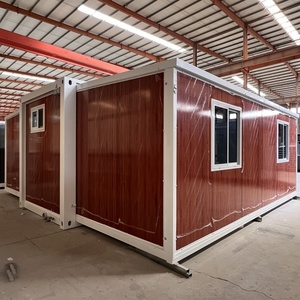 REMOTE 사전 제작 된 휴대용 이동식 모듈러 하우스 조립식 접이식 모바일 20ft 40 발 컨테이너 홈 40ft - Product Image 4