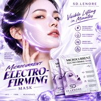 Masque facial micro-courant liftant instantané OEM ODM pour raffermir et resserrer la peau affaissée, stimulant le collagène, soin de la peau K-Beauty