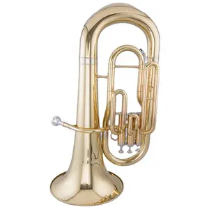 Bombardino <span class=keywords><strong>de</strong></span> <span class=keywords><strong>3</strong></span> Pistones en Tono Sib, Instrumento Musical para Profesionales y Estudiantes - Product Image 1