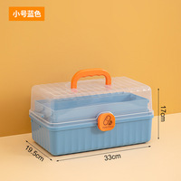 Armoire à médicaments Portable 20 pièces, boîte de premiers soins pour médicaments, boîte de rangement en plastique pour médicaments et gélules
