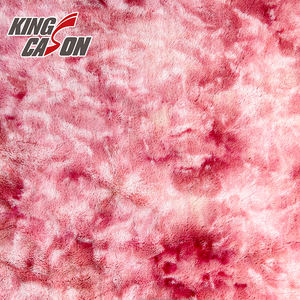 KINGCASON Usine Directe Haute Qualité <span class=keywords><strong>Vente</strong></span> Conceptions Personnalisées Brossé 250gsm 1.6m Mélange 100% Polyester Fausse <span class=keywords><strong>Fourrure</strong></span> Tissu pour Couverture - Product Image 6