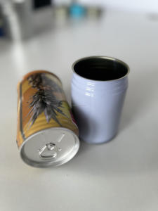 Latas Redondas de Grado Alimenticio de 65x110 mm, Fabricante de Latas Metálicas con Tapa Fácil de Abrir para Envasado de Bebidas, Leche y Jugos, Venta al por Mayor - Product Image 1