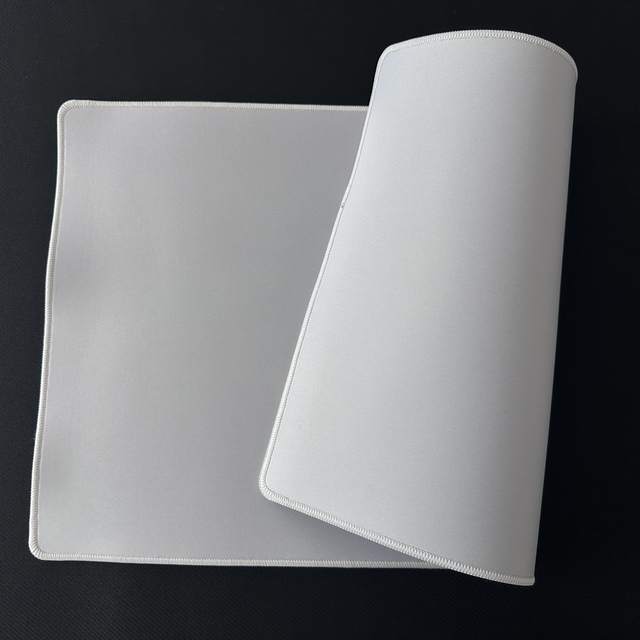 Double Side Natural Rubber Blank Mouse Pad for Sublimation Heat Press Transfer Desk Mat Custom Printed Mouse Mats Foldable