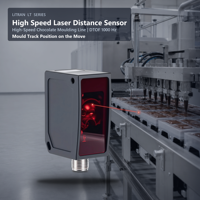 Capteur laser de distance ODS10 DTOF 1000Hz IP65 pour ligne de moulage de chocolat, suivi de moule, fabricant sur mesure