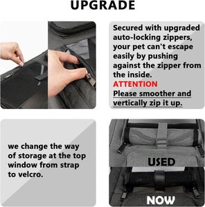 Échantillon gratuit : Sac de transport souple pour chien/grissons, idéal pour chats de 9 à 11 kg / Sac de transport souple pour animaux de compagnie pour voyage en voiture, pour chiots de 6,8 kg / Haut de gamme - Product Image 4