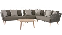 Vente en gros de meubles de salle à manger modernes pour terrasse en plein air Ensemble de chaises de table à manger Chaise d'extérieur en teck