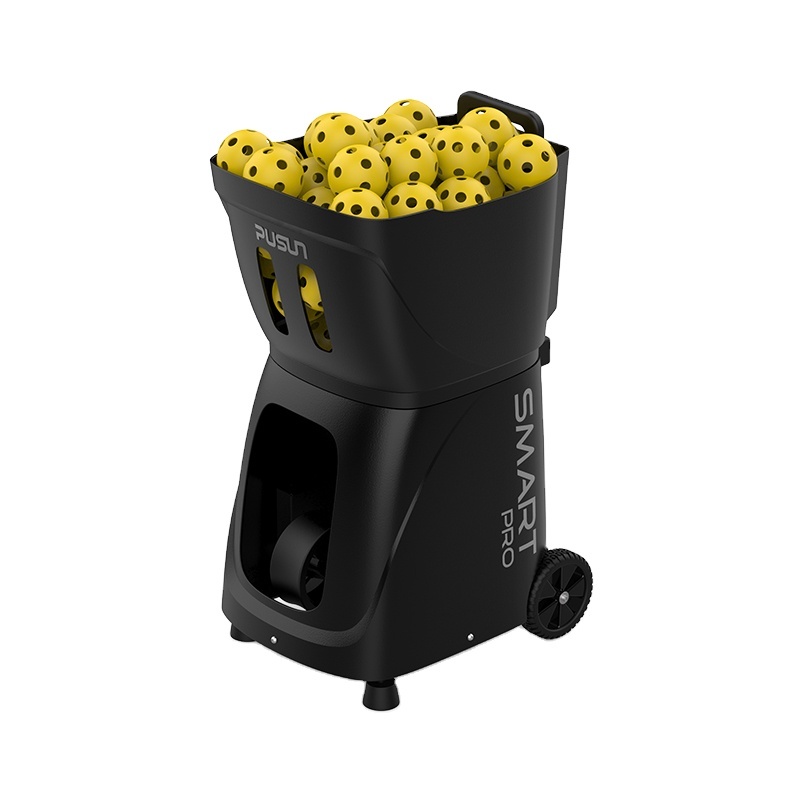 PUSUN PP-Smart Pro ABS Portable Pickleball Serving Machine with Remote & APP Control Automatic Training 80+ Balls Capacity