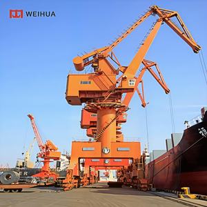 Ağır Model liman Pedstal Portal vinç 10t 20t 30t 40t 50t 60t 70t 80ton tek pergel modeli kaide Portal vinç fiyat - Product Image 1