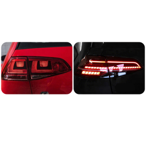 Xe Hệ Thống Chiếu Sáng Cho VW Golf 7 Mk7 2013 2019 Golf <span class=keywords><strong>7.5</strong></span> Phía Sau Đèn Xe Phụ Kiện <span class=keywords><strong>LED</strong></span> Phanh Ánh Sáng - Product Image 2