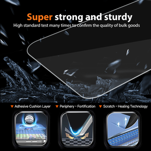 Protection d'écran en verre trempé anti-espionnage, anti-rayures, de qualité supérieure OEM 9H pour Motorola Edge 70, anti-rayures - Product Image 4