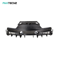 Kit carrosserie complet en fibre de carbone sèche préimprégnée Paktechz Ver 2 (lame avant, jupes latérales, diffuseur arrière, aileron de coffre) pour Maserati MC20