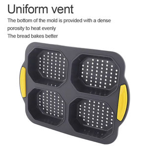 Plateaux de cuisson multifonctionnels robustes en acier inoxydable à fond profond pour la décoration de gâteaux de fête, technologie anti-éclatement - Product Image 2