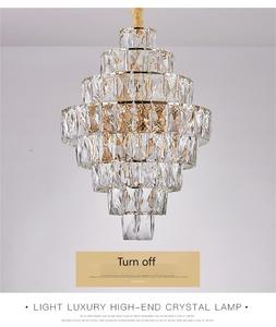 Harlow Lustre En Cristal Moderne De Luxe K9 Lustres En Cristal Plafond Hôtel De Luxe À Vendre - Product Image 6
