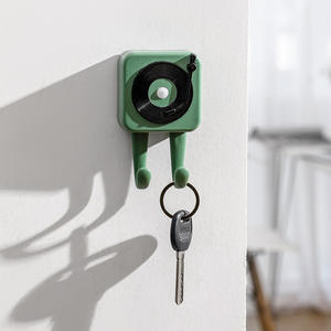 ตะขอแขวนพร้อมฟังก์ชั่นเสียงเตือนรูปทรงสี่เหลี่ยมสำหรับประตูและผนัง อุปกรณ์จัดเก็บพร้อมระบบเตือนออกจากรูปแบบการใช้งาน ผลิตที่ซัวเถา - Product Image 5
