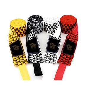 Custom Logo Durable MMA Training Hand Wraps Elastic Cotton Boxing Bandage for Kickboxing <b>Athletic</b> Sport Finger <b>Tape</b> All Seasons - Product Image 3