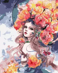 Cadeau <span class=keywords><strong>de</strong></span> princesse Anime Kit <span class=keywords><strong>de</strong></span> bricolage fait main Jouets éducatifs <span class=keywords><strong>Photo</strong></span> personnalisée Peinture par numéros pour adultes kit d'arts et d'artisanat pour enfants - Product Image 1