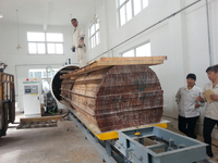 Nouvelle machine de séchage du bois en vente directe d'usine en Chine, sécheuses à bois à vide HF, fours à bois avec grande capacité