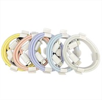 Câble de charge rapide USB C vers USB C 20V/3A PD 60W en nylon tressé 1m 2m pour iPhone 15 16 iPad Ordinateur portable OEM ODM Garantie 12 mois