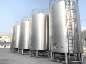 Commerciële Roestvrijstalen Wijnbouwapparatuur Heldere Biertank Wijnmakerij Fermentertank 100l 300l 500l 1000l 2000l 3000l 5000l - Product Image 2