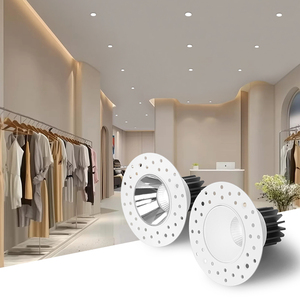 BESTCO 3 pouces Trimless LED plafonnier 13W réglable LED <span class=keywords><strong>Spot</strong></span> pour hôtels et magasins caché intérieur Downlight - Product Image 4