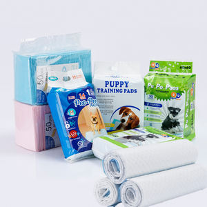 OEM özel Logo tek kullanımlık süper adsorban ve su geçirmez evcil hayvan eğitim matı ev Pet paspaslar ped - Product Image 2