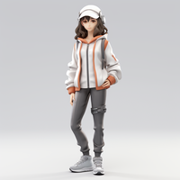 Figura de personaje de cómic 3D de plástico