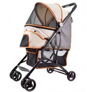 Échantillon Gratuit : Poussette-Chariot de Transport pour Animaux de Compagnie, Chariot de Voyage Extérieur pour Chats et Chiens, Sac de Transport Amovible et Multifonctionnel pour Chiens - Product Image 3