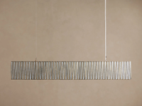 Lustre rectangulaire vintage minimaliste du milieu du siècle, luminaire suspendu pour la décoration de la maison, idéal pour l'îlot de cuisine, le salon, la salle à manger, le restaurant