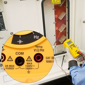 Multimètre numérique Ambrosial HD110C, mesure de tension CC 1500V, usage professionnel - Product Image 1