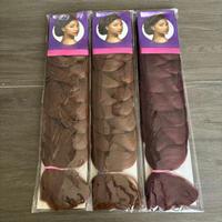 Extensions de cheveux synthétiques ultra douces pour tresses jumbo, 82 pouces, 330g, qualité supérieure, lisses africaines, pré-étirées pour tressage