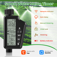 AVATTO WIFI Tuya Minuterie d'arrosage automatique intelligente pour jardin extérieur, système d'irrigation électronique, minuterie de contrôle des arroseurs