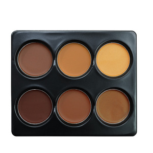 Paleta de Maquillaje de 6 Tonos para Contorno e Iluminación Facial con Textura Mate y Brillante - Product Image 3