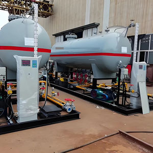 Hareketli pompa sıkıştır sıvı petrol yakıt LNG gaz depolama <span class=keywords><strong>tank</strong></span>ı dolum Skid mobil <span class=keywords><strong>LPG</strong></span> istasyonu karbon çelik - Product Image 1