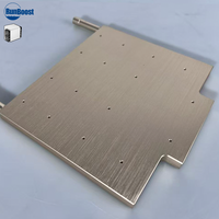 Radiateur en aluminium refroidi par eau de haute qualité, plaque de refroidissement liquide, connecteurs 8MM/10MM pour boîtier d'ordinateur, système de refroidissement CPU F-S19