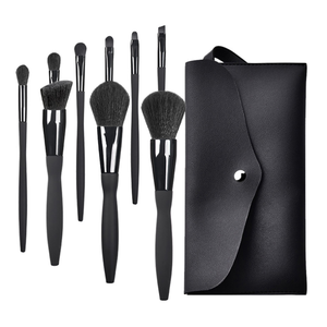 Maange-ensemble de pinceaux de maquillage, brosses de luxe <span class=keywords><strong>sexy</strong></span>, diamant noir, avec logo privé, boîte, vente en gros, 9 pièces, - Product Image 3